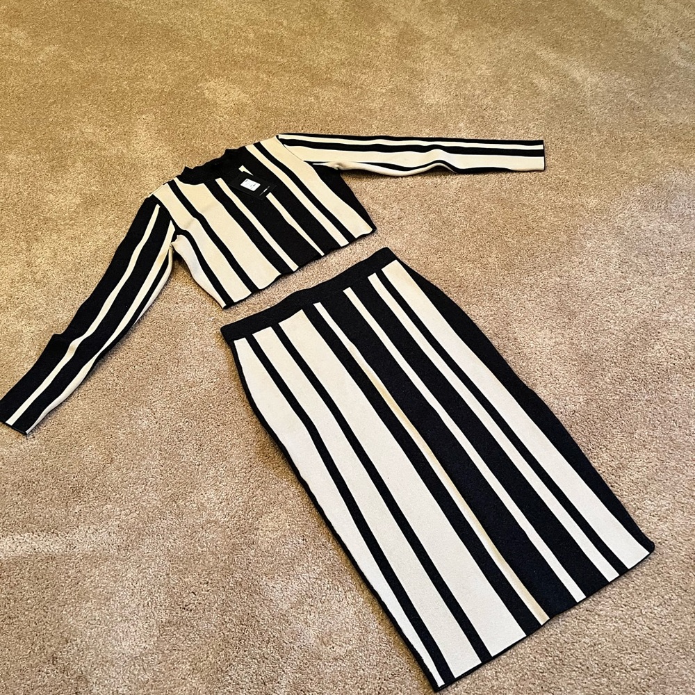 Midi skirt set nwt